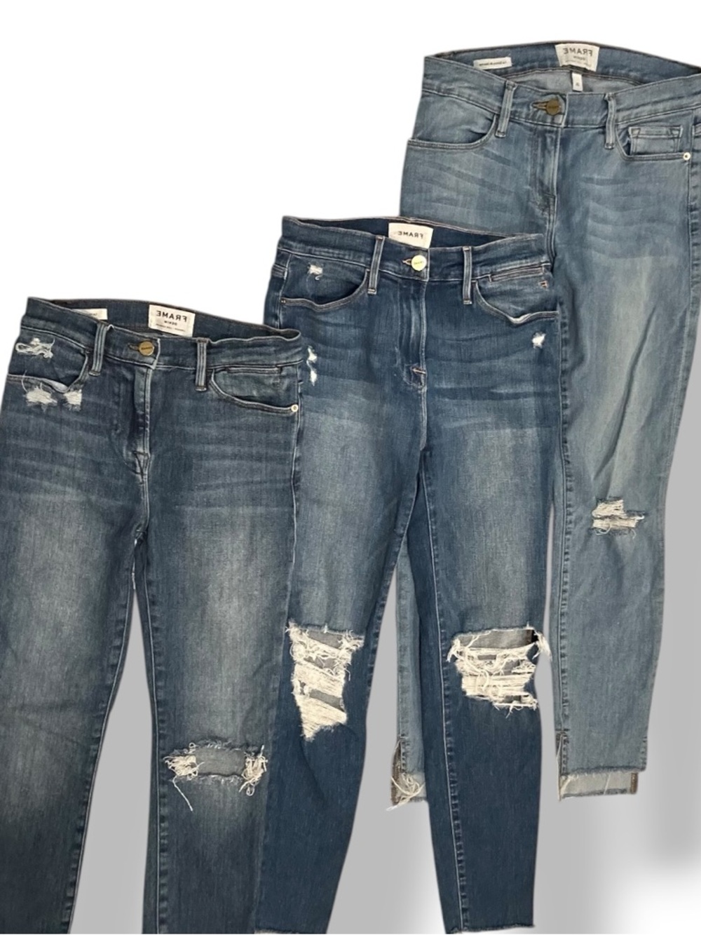 FRAME Jeans * Lot * of 3 Women’s Sz 25 26